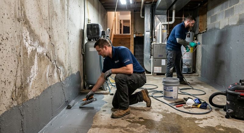 Basement Concrete Sealing in Tuscaloosa, AL