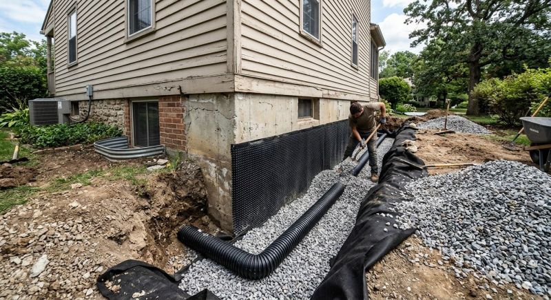 Yard Drainage Installation in Tuscaloosa, AL