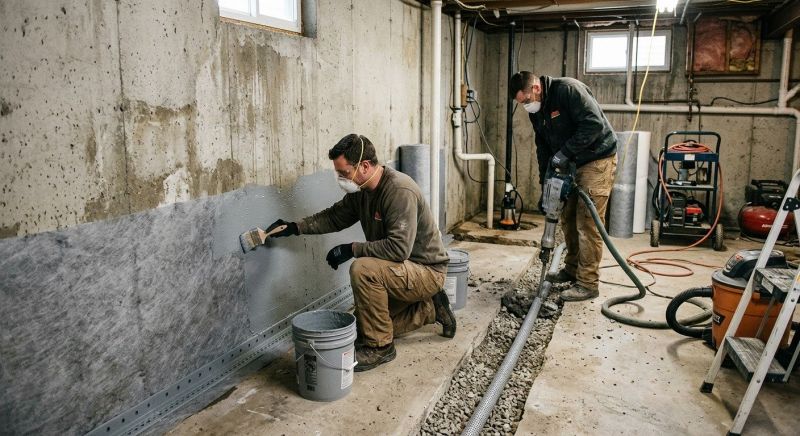 Basement Concrete Sealing in Birmingham, AL