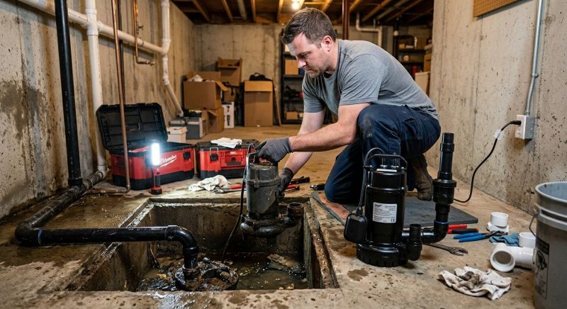 Basement Sump Pump Service in Birmingham, AL
