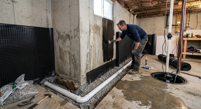 Basement Walls Waterproofing in Sarasota, FL