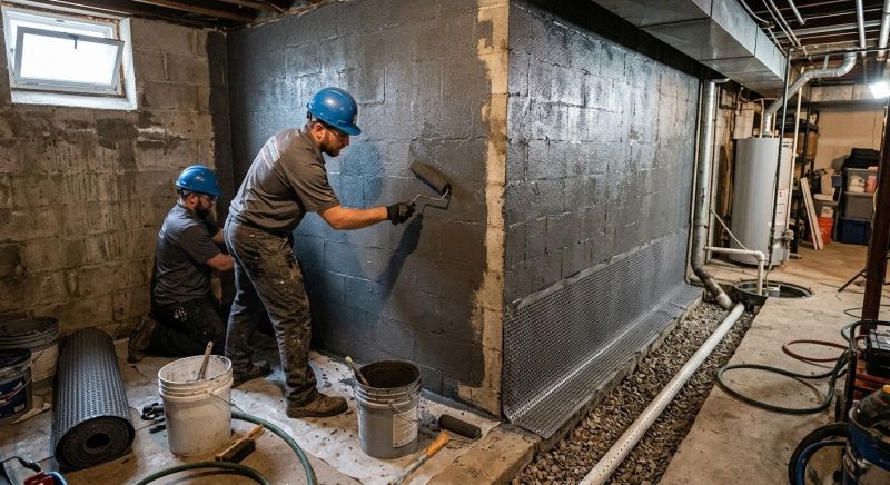 Basement Walls Waterproofing in Tuscaloosa, AL