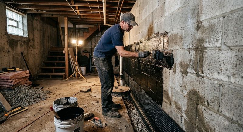 Basement Walls Waterproofing in Tampa, FL