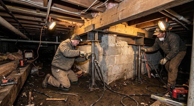 Crawlspace Foundation Repair in Columbus, OH