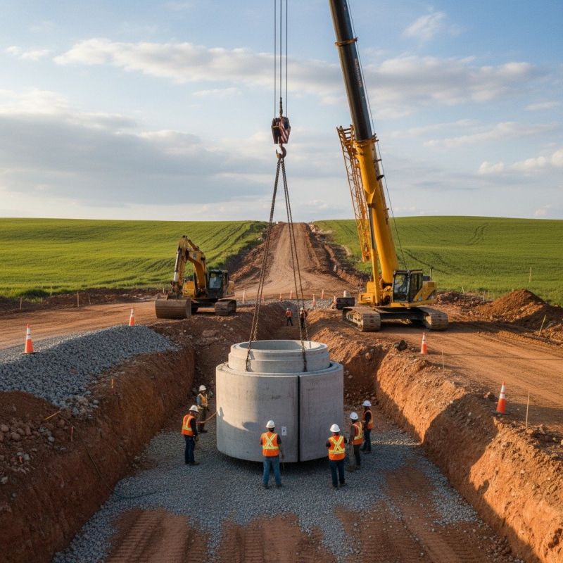 Drainage Culvert Installation in Tuscaloosa, AL