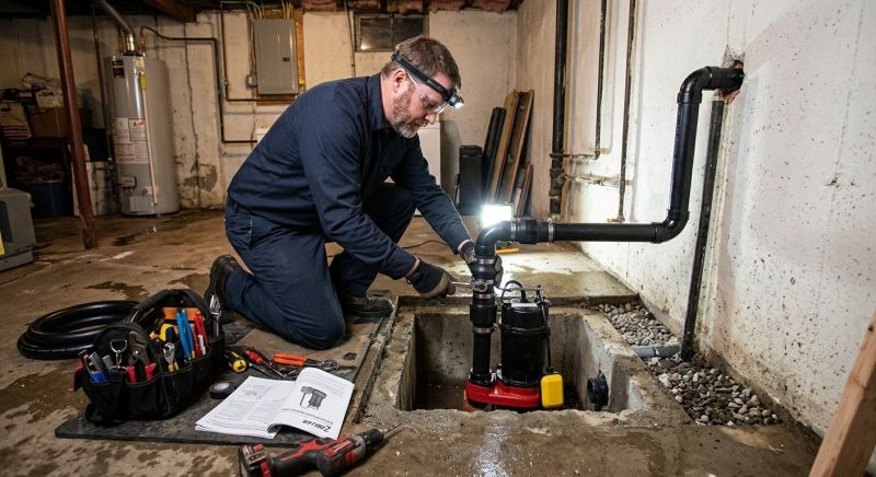 Drainage Pump Installation in Mobile, AL
