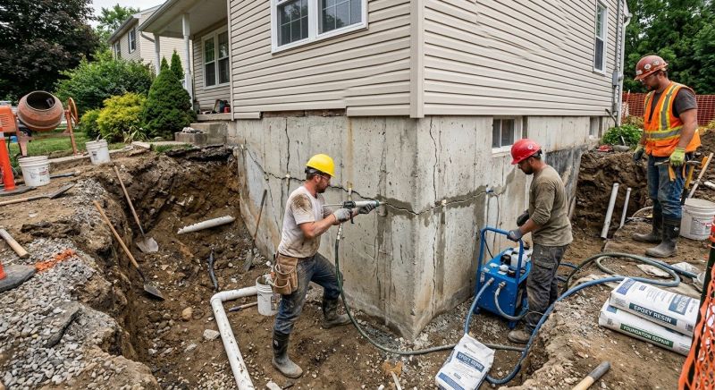 Foundation Cracks Repair in Tampa, FL