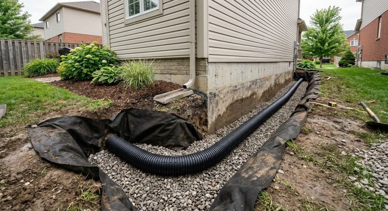 Foundation Drain Installation in Birmingham, AL