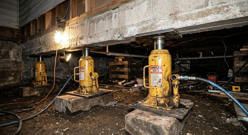 Foundation Jacking in Tampa, FL