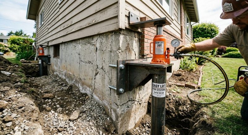 Foundation Lifting in Columbus, OH