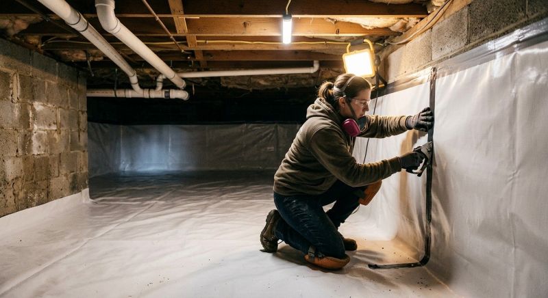 Vapor Barrier Installation in Montgomery, AL