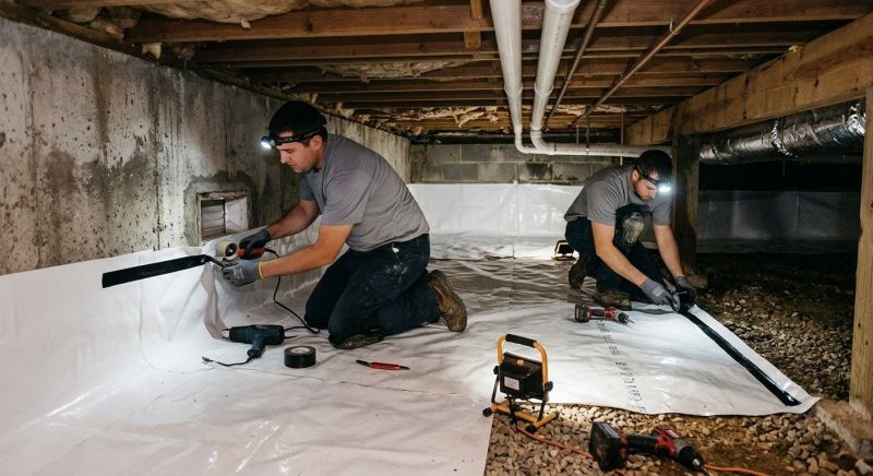Vapor Barrier Installation in Birmingham, AL
