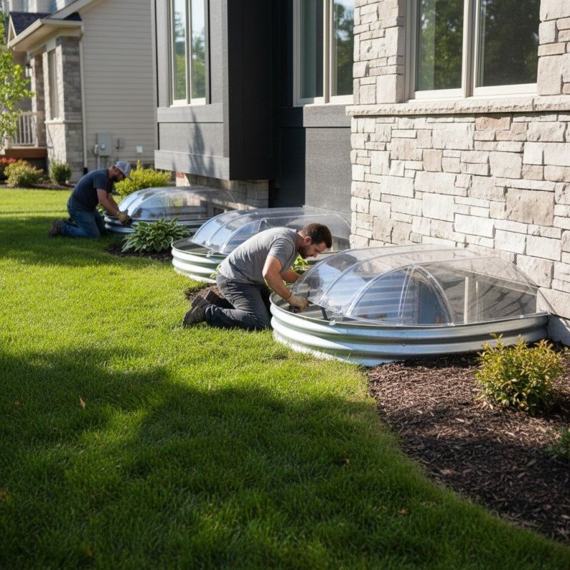 Window Well Cover Installation in Overland Park, KS